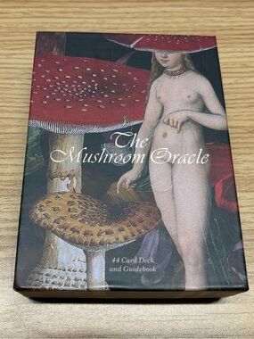 The Mushroom Oracle Card Deck & Guidebook - Red Accent